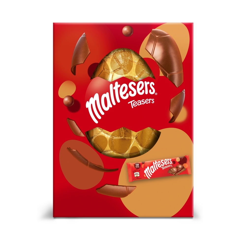 MALTESERS TEASERS MILK CHOCOLATE LARGE EASTER EGG 155G-EASTER