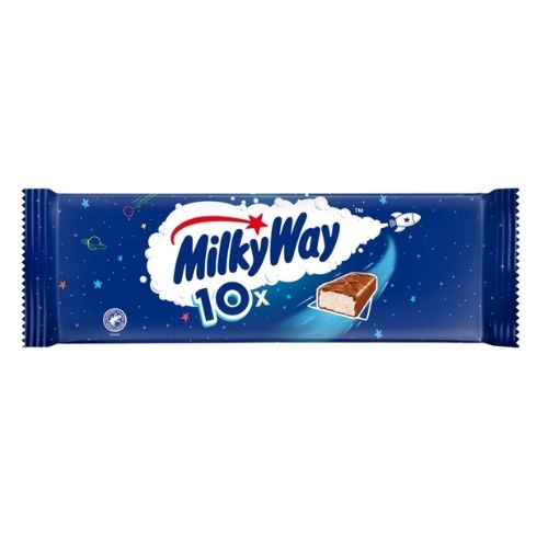 MILKY WAY CHOCOLATE BARS 10PK 21.5G