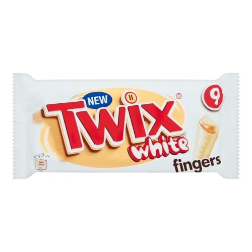 TWIX WHITE CHOCOLATE BAR 9PK 180G