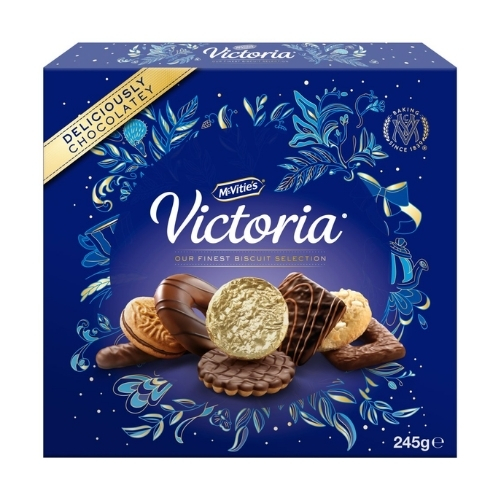 MCVITIE'S VICTORIA CARTON 245G-XMAS