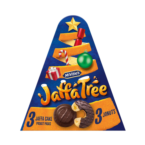 MCVITIE'S JAFFA CAKE NOVELTY TREE 239G-XMAS