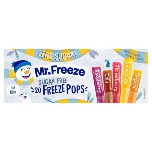 MR.FREEZE SUGAR FREE FREEZE POPS 20 X 45ML