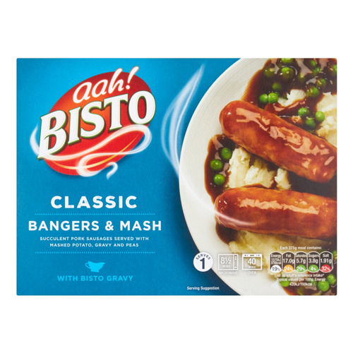 BISTO CLASSIC BANGERS & MASH 375G