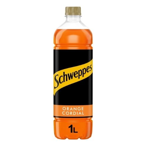 SCHWEPPES ORANGE CORDIAL PET 1L
