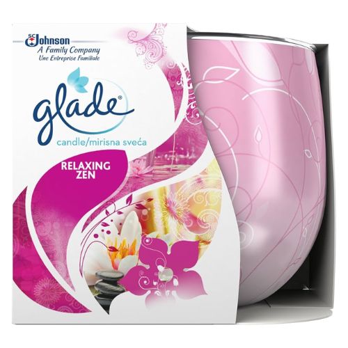 GLADE CANDLE RELAXING ZEN 120G