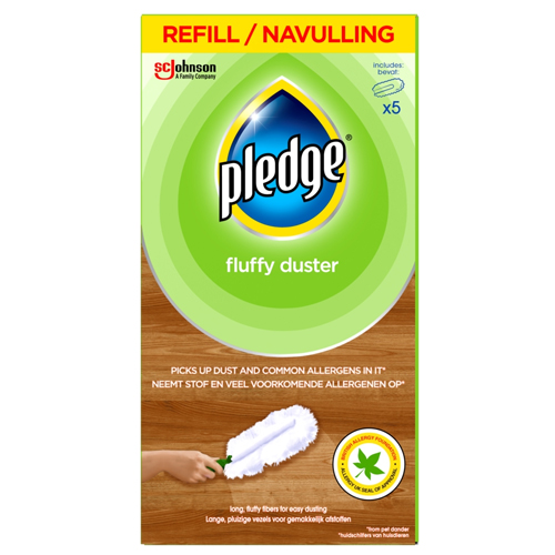 PLEDGE DUSTER REFILL FRAGRANCE FREE 5S
