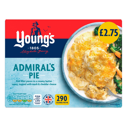 YOUNG'S ADMIRAL'S PIE PMP £2.75 300G