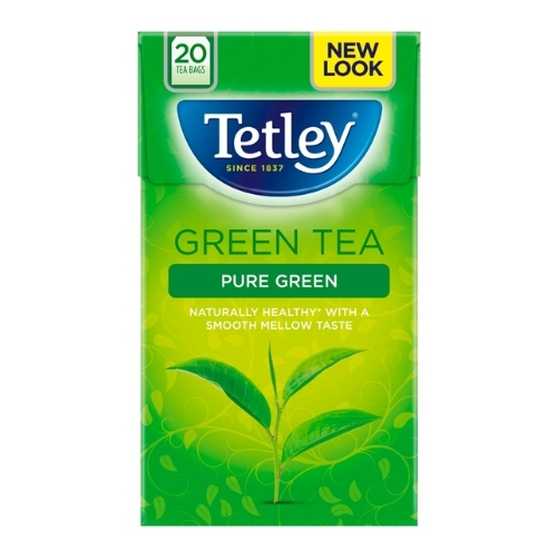 TETLEY PURE GREEN TEA 20S 2G