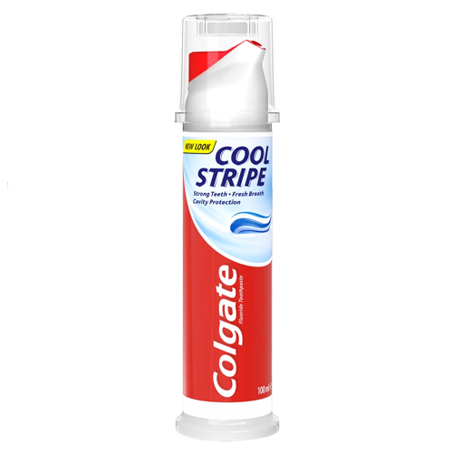 COLGATE TOOTHPASTE PUMP COOL STRIPE PUMP 100ML