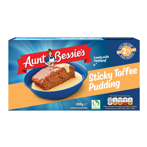 AUNT BESSIE'S STICKY TOFFEE SPONGE 300G