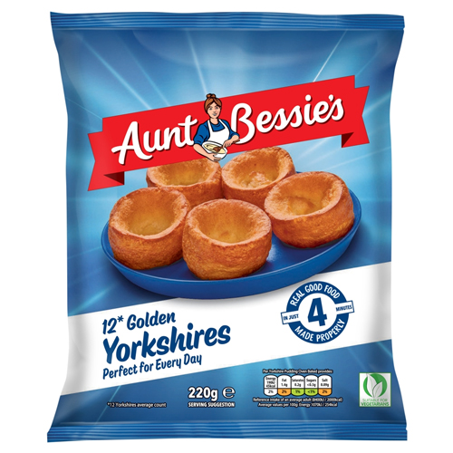 AUNT BESSIE'S 12PK GOLDEN YORKSHIRE PUDDINGS 220G