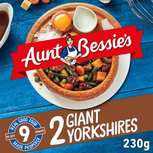 AUNT BESSIE'S 2 GIANT 7 YORKSHIRE PUDDINGS 230G
