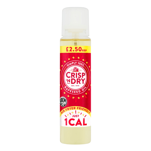 CRISP N DRY RAPESEED OIL PMP £2.50 200ML