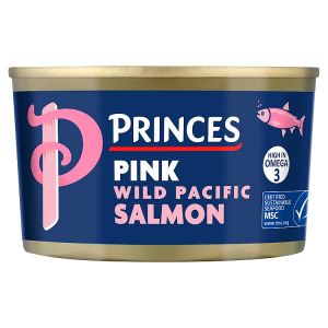 PRINCES PINK WILD PACIFIC SALMON 12X 213G
