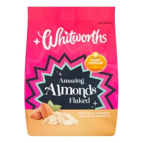 WHITWORTHS FLAKED ALMONDS 150G