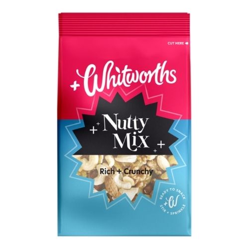 WHITWORTHS NUTTY MIX 130G