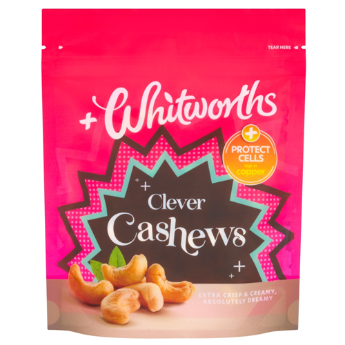 WHITWORTHS CASHEWS 115G