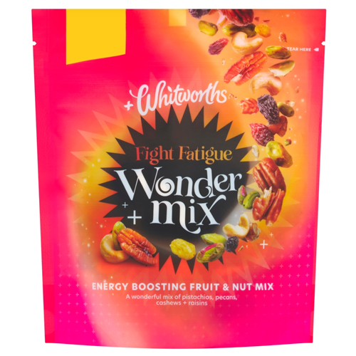 WHITWORTHS WONDERMIX FIGHT FATIGUE FRUIT & NUT 105G