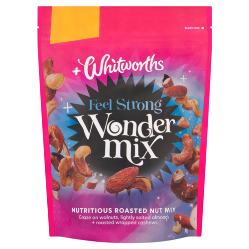 WHITWORTHS WONDERMIX FEEL STRONG NUT MIX 190G