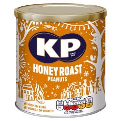 KP HONEY ROASTED PEANUTS CADDY 375G-XMAS