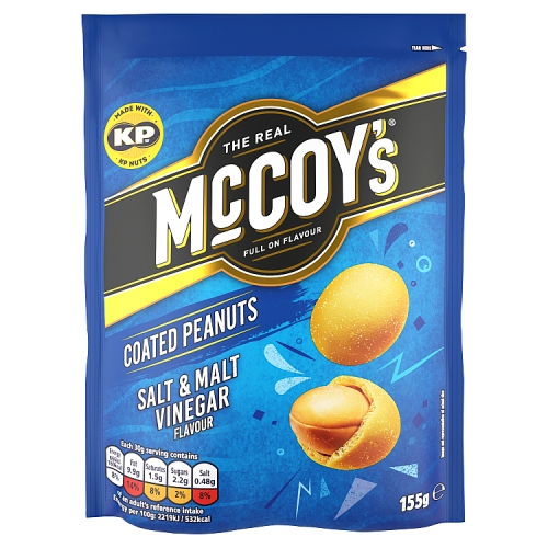 MCCOY'S SEA SALT NUTS 155G-XMAS
