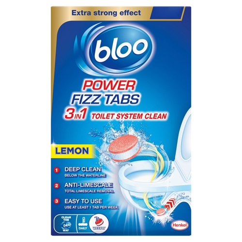BLOO FIZZ TABS TOILET CLEANER 8PK