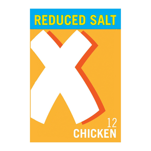 OXO 12 REDUCED SALT CHICKEN STOCK CUBES 71G/NFEU/