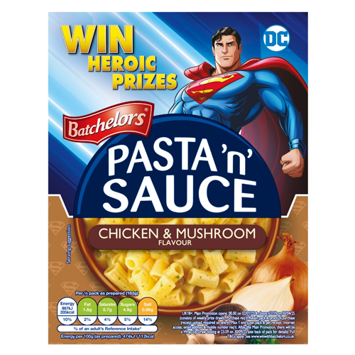 BATCHELORS PASTA 'N' SAUCE CHICKEN & MUSHROOM FLAVOUR 99G/NFEU/