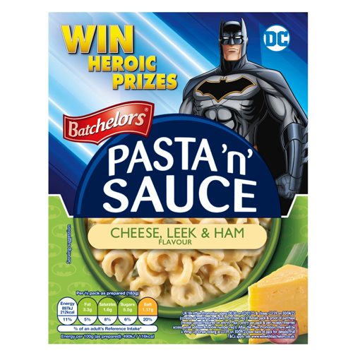 BATCHELORS PASTA 'N' SAUCE CHEESE, LEEK & HAM FLAVOUR 99G