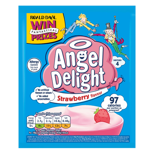 ANGEL DELIGHT STRAWBERRY INSTANT DESSERT 59G/NFEU/