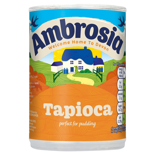 AMBROSIA TAPIOCA DESSERT CAN 385G/NFEU/