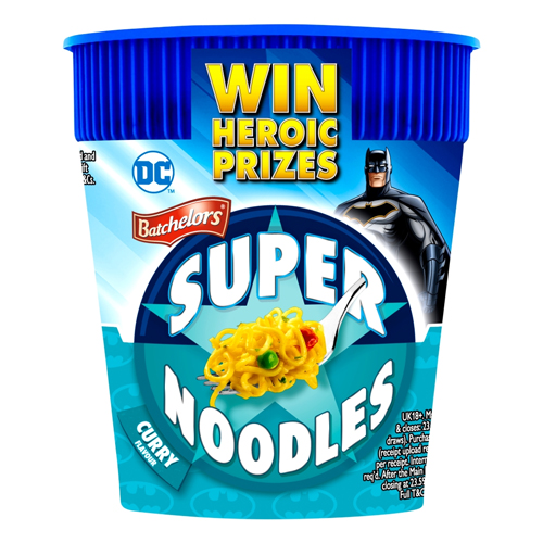 BATCHELORS SUPER NOODLES CURRY FLAVOUR 8X 75G