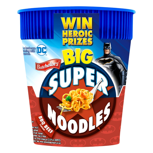 BATCHELORS BIG SUPER NOODLES BBQ BEEF FLAVOUR 8/100G