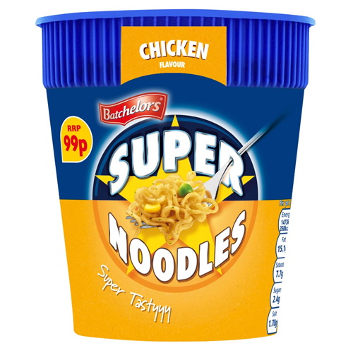 BATCHELORS SUPER NOODLE POT CHICKEN PMP 99P 75G