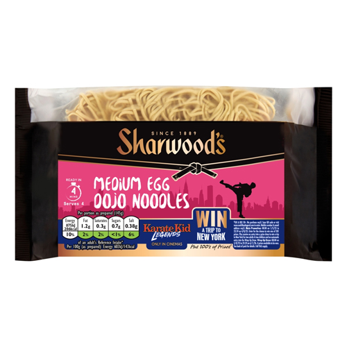 SHARWOOD'S MEDIUM EGG NOODLES 6X 226G