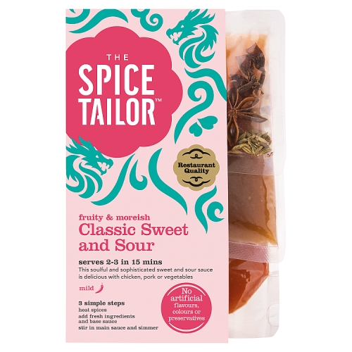 THE SPICE TAILOR SWEET AND SOUR CHINESE SAUCE MEAL KIT 245G