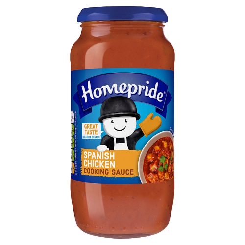 HOMEPRIDE SPANISH CHICKEN COOKING SAUCE 485G