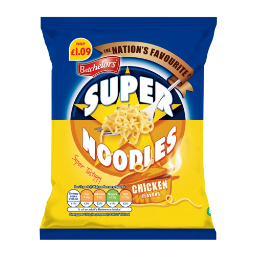 BATCHELORS SUPER NOODLES CHICKEN PMP £1.09 90G