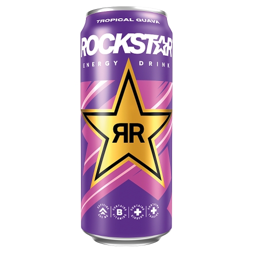ROCKSTAR PUNCHED TROPICAL GUAVA 500ML