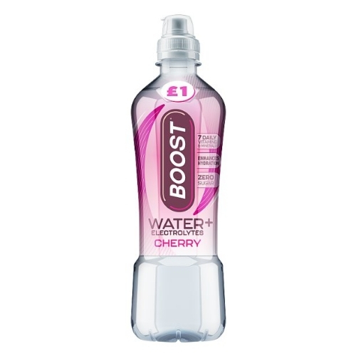 BOOST SPORT CHERRY PMP £1.00 500ML