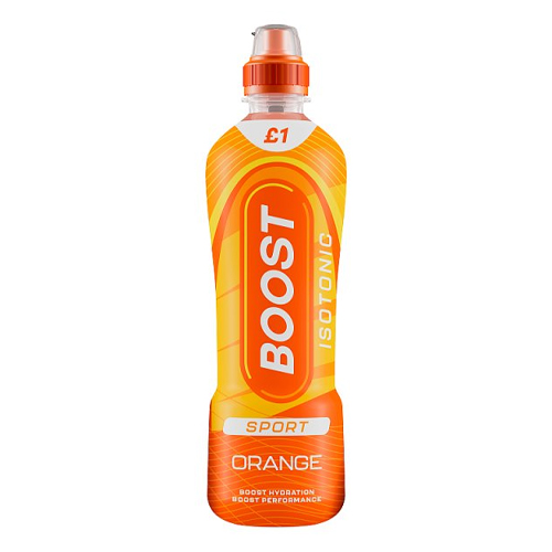 BOOST SPORT ORANGE PMP £1.00 500ML