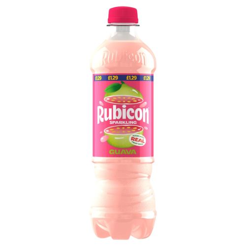 RUBICON SPARKLING GUAVA PMP £1.29 500ML