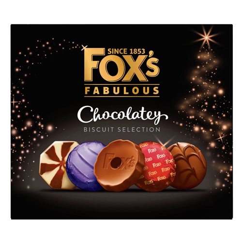 FOX'S CHOCOLATEY CARTON 365G-XMAS