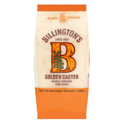 BILLINGTON'S GOLDEN CASTER NATURAL UNREFINED CANE SUGAR 500G