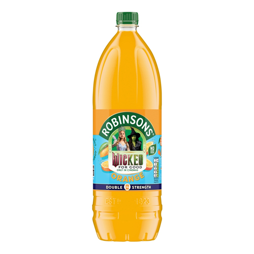 ROBINSONS DOUBLE STRENGTH ORANGE FRUIT SQUASH NAS PET 1.75 L