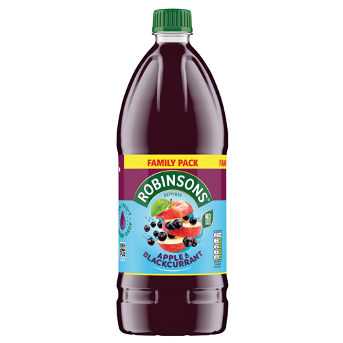 ROBINSONS APPLE AND BLACKCURRANT NAS PET 2L