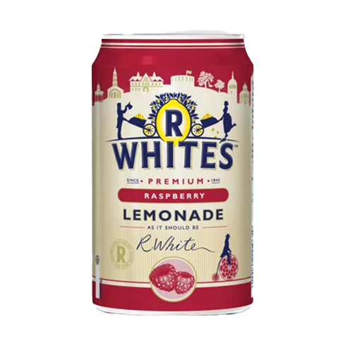 R.WHITE'S RASPBERRY LEMONADE CAN 330ML