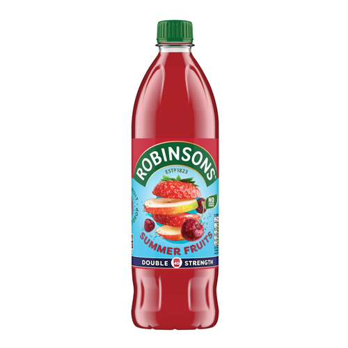 ROBINSONS DOUBLE CONCENTRATE SUMMER FRUITS NAS 1L