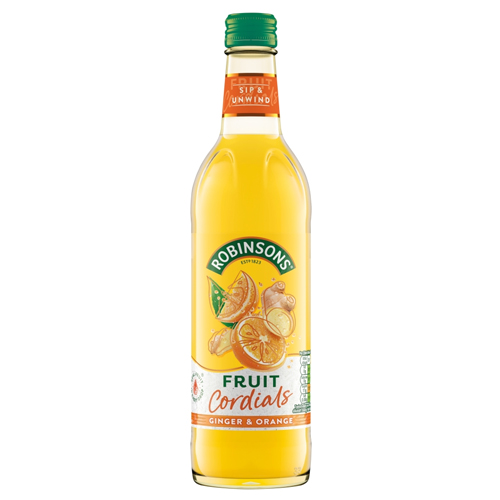 ROBINSONS GINGER & ORANGE CORDIAL 500ML