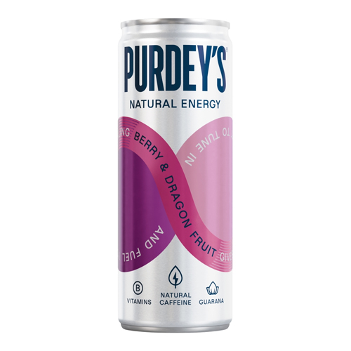 PURDEY'S NATURAL ENERGY BERRY & DRAGON FRUIT CAN 330ML
